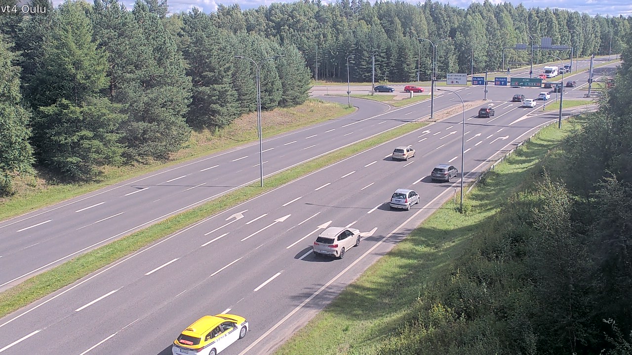 Kelikamerat Kuva Tie 4 Oulu, Oulu, Pohjois-Pohjanmaa