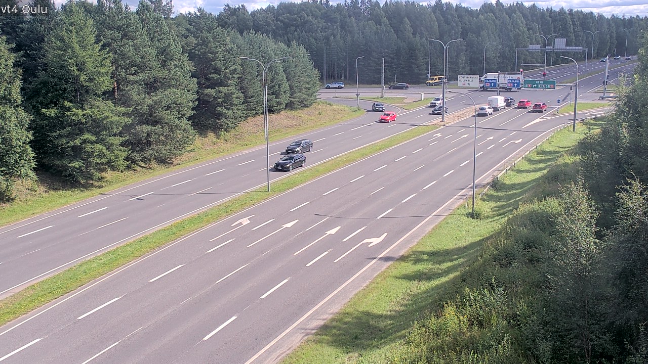 Kelikamerat Kuva Tie 4 Oulu, Oulu, Pohjois-Pohjanmaa