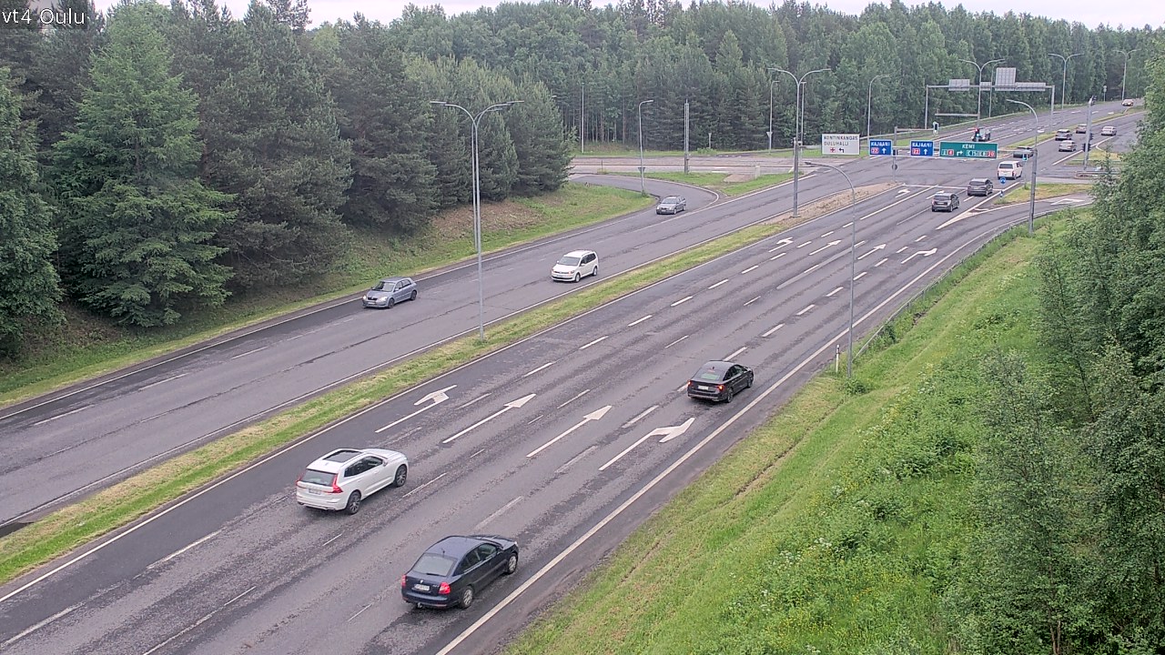 Kelikamerat Kuva Tie 4 Oulu, Oulu, Pohjois-Pohjanmaa