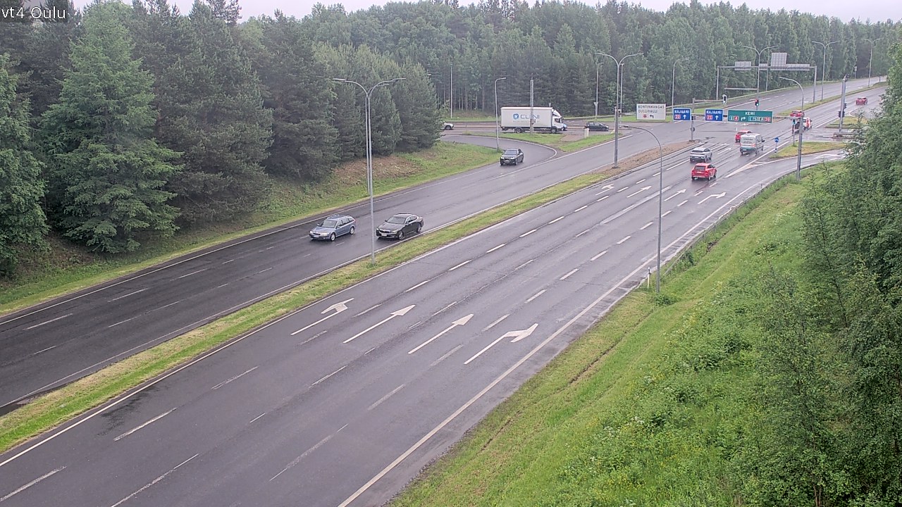 Kelikamerat Kuva Tie 4 Oulu, Oulu, Pohjois-Pohjanmaa