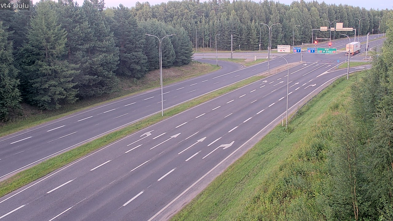 Kelikamerat Kuva Tie 4 Oulu, Oulu, Pohjois-Pohjanmaa