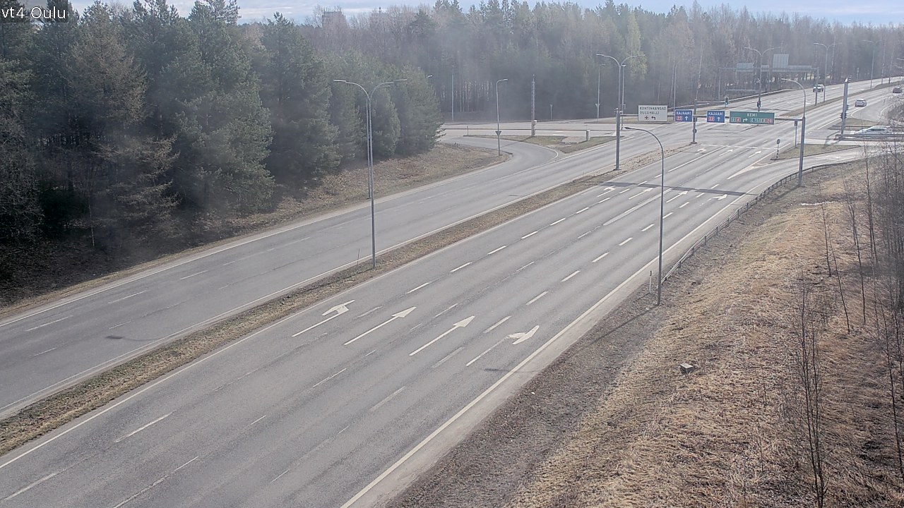 Kelikamerat Kuva Tie 4 Oulu, Oulu, Pohjois-Pohjanmaa