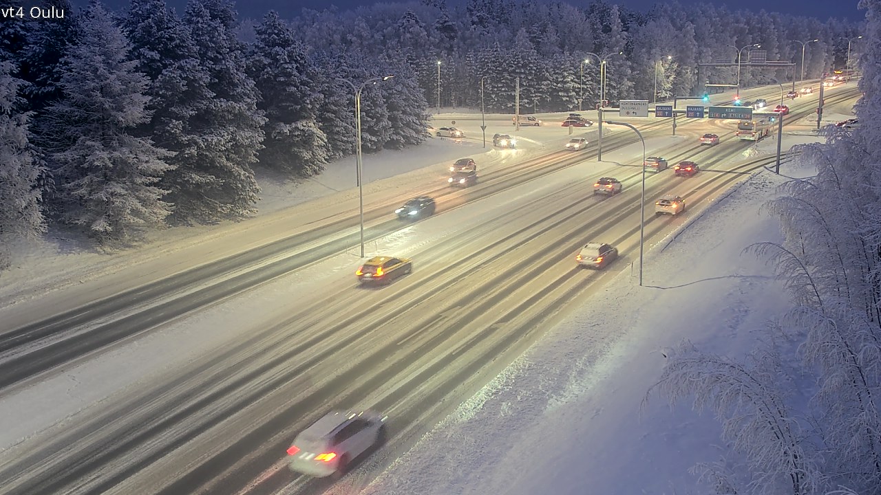 Kelikamerat Kuva Tie 4 Oulu, Oulu, Pohjois-Pohjanmaa