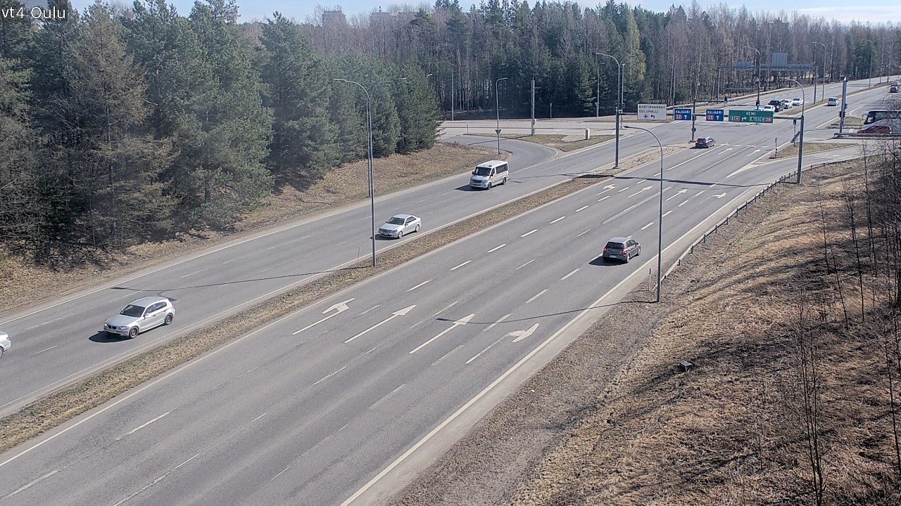 Kelikamerat Kuva Tie 4 Oulu, Oulu, Pohjois-Pohjanmaa