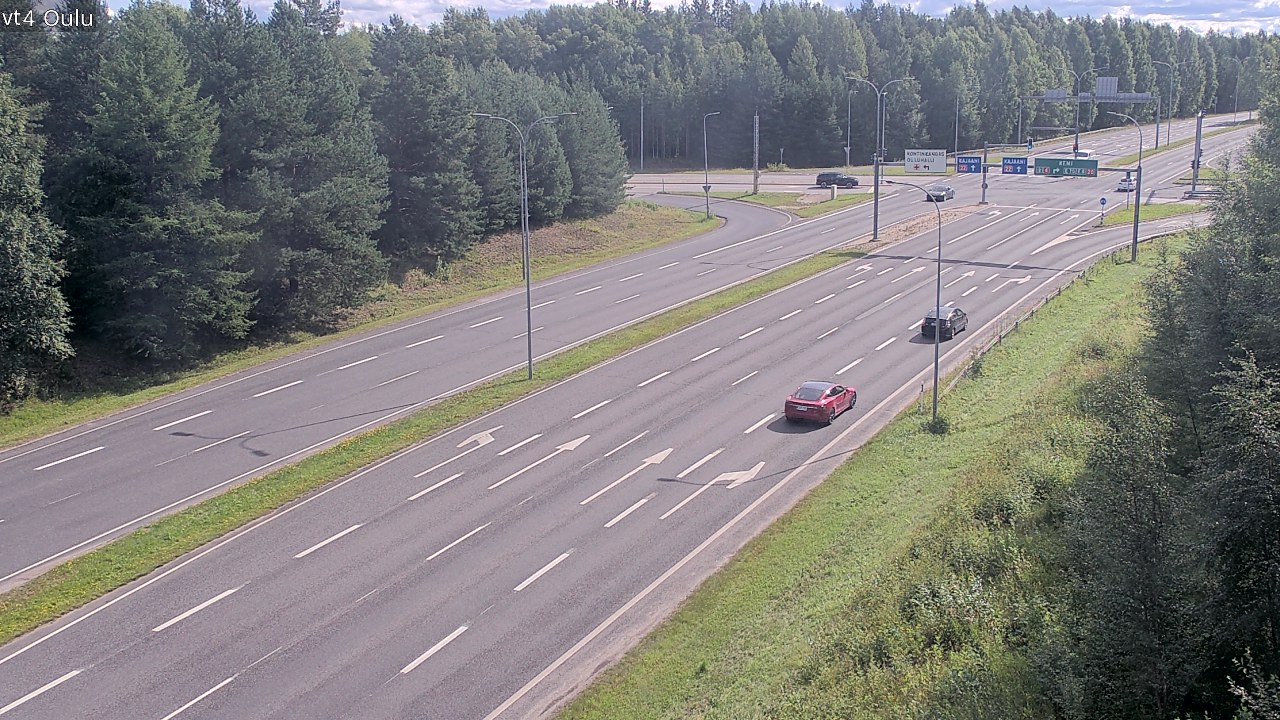 Weather Camera Image Road 4 Oulu, Oulu, Pohjois-Pohjanmaa