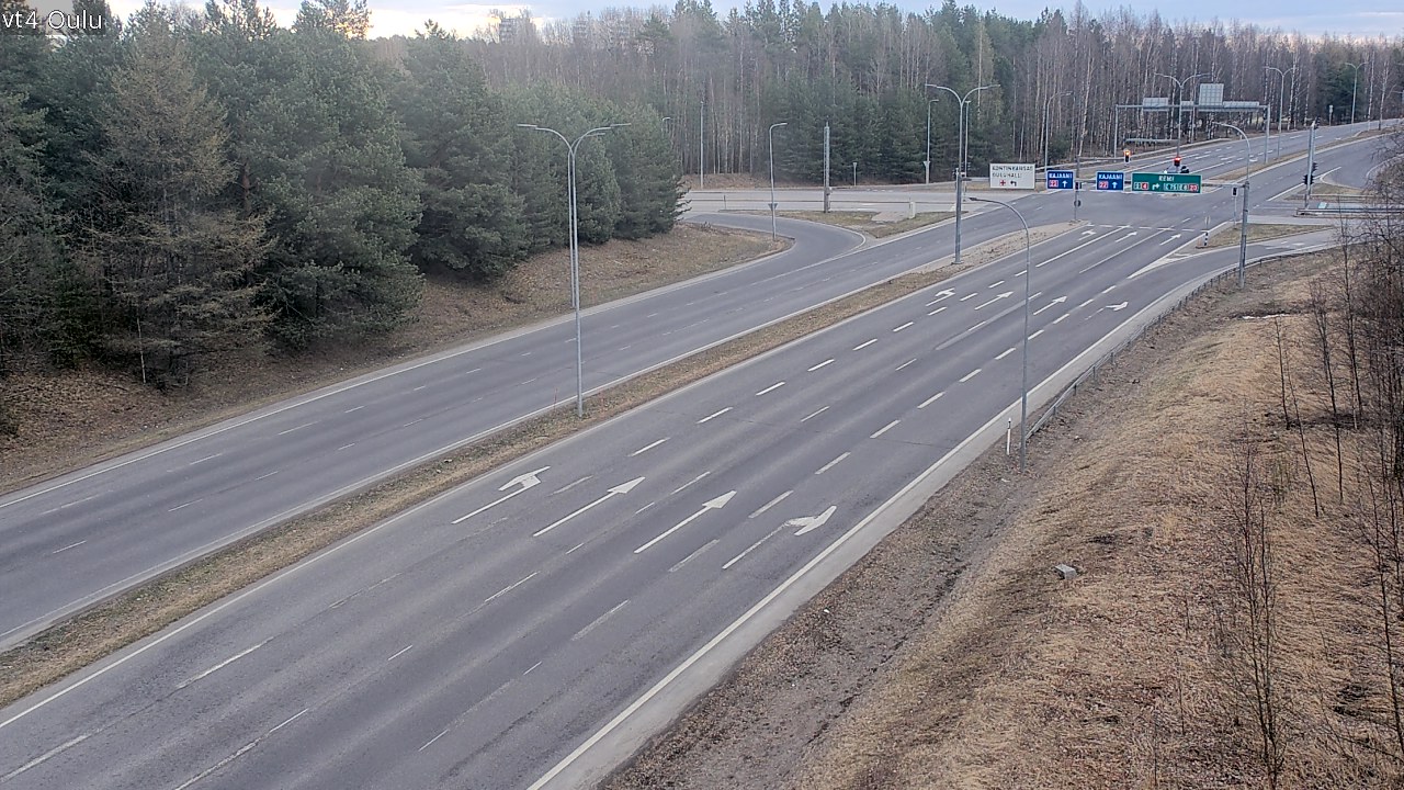 Kelikamerat Kuva Tie 4 Oulu, Oulu, Pohjois-Pohjanmaa
