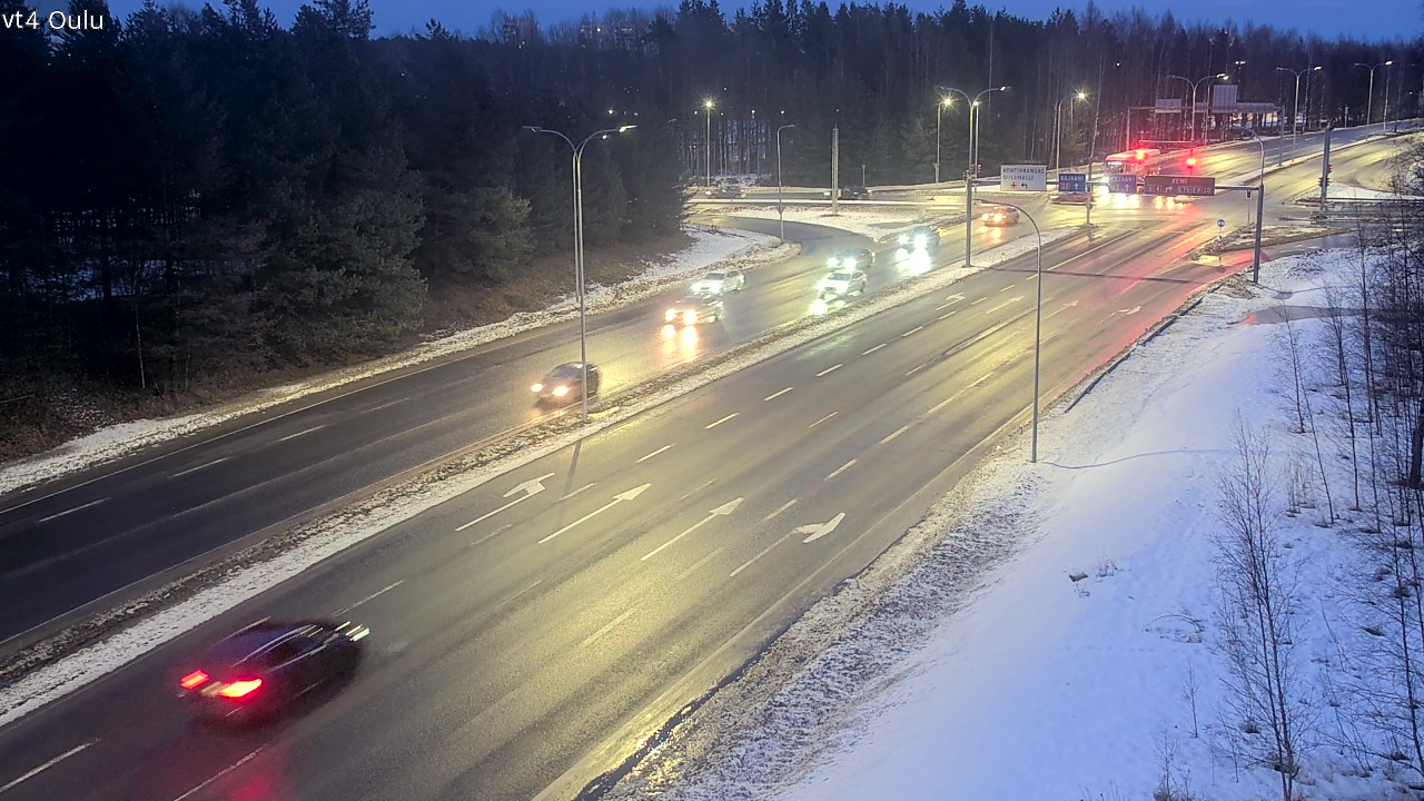 Kelikamerat Kuva Tie 4 Oulu, Oulu, Pohjois-Pohjanmaa