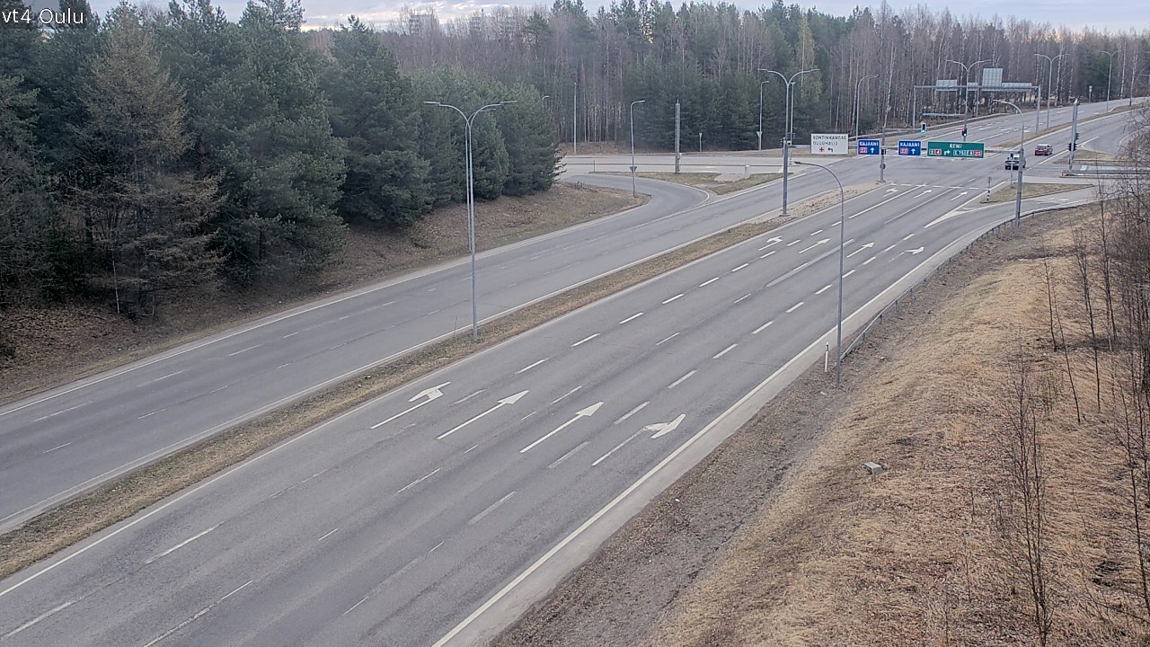 Kelikamerat Kuva Tie 4 Oulu, Oulu, Pohjois-Pohjanmaa