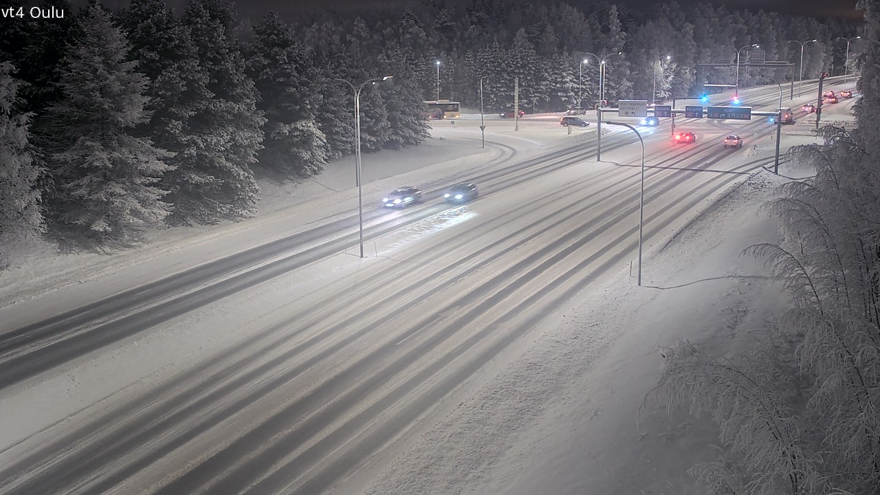 Kelikamerat Kuva Tie 4 Oulu, Oulu, Pohjois-Pohjanmaa