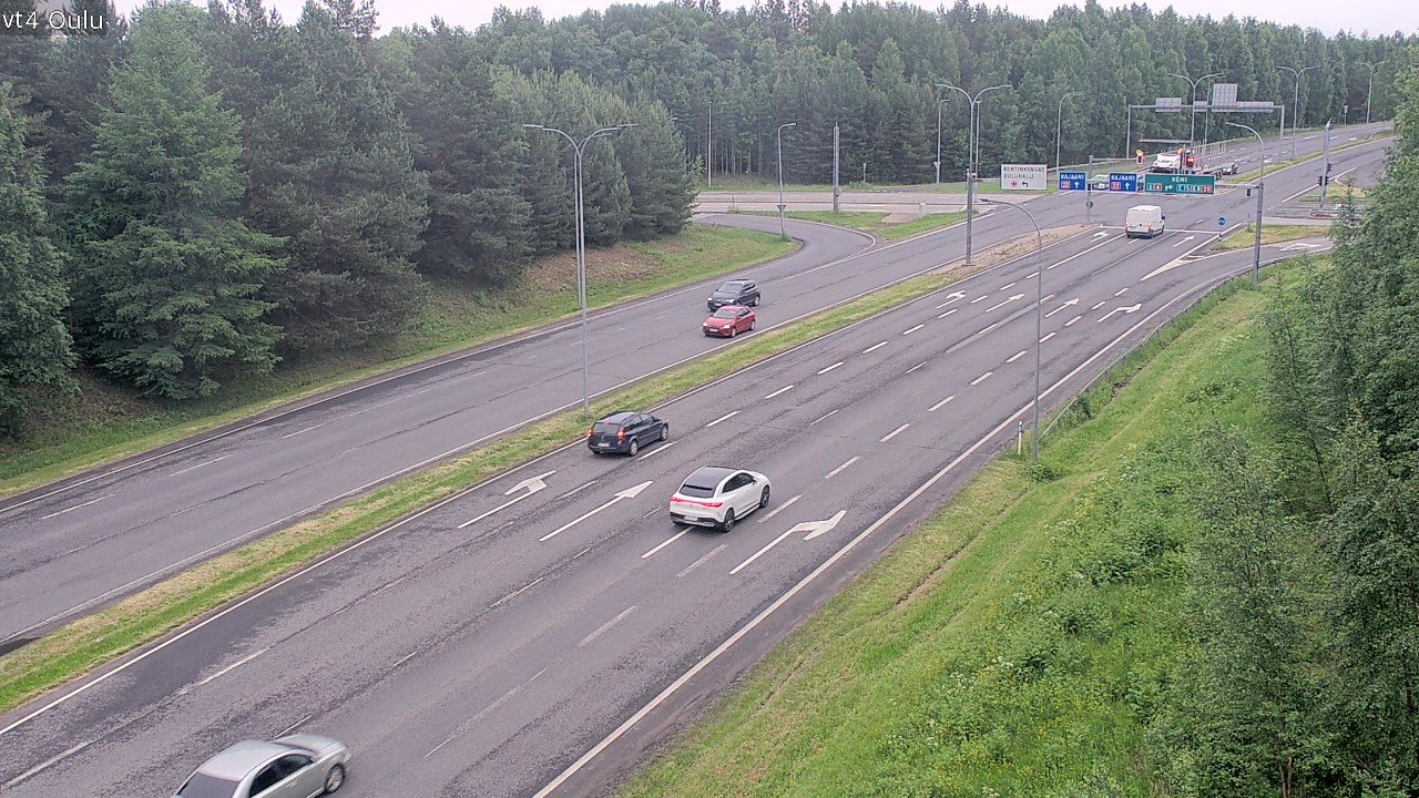 Kelikamerat Kuva Tie 4 Oulu, Oulu, Pohjois-Pohjanmaa
