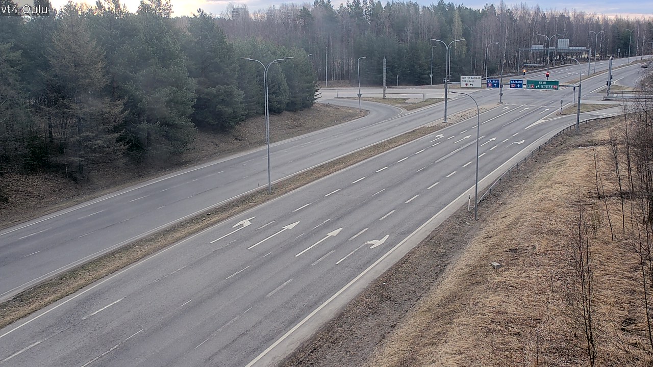 Kelikamerat Kuva Tie 4 Oulu, Oulu, Pohjois-Pohjanmaa