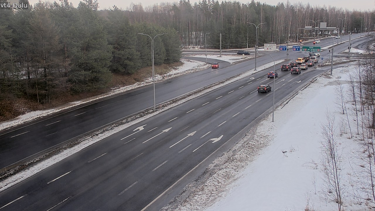 Kelikamerat Kuva Tie 4 Oulu, Oulu, Pohjois-Pohjanmaa