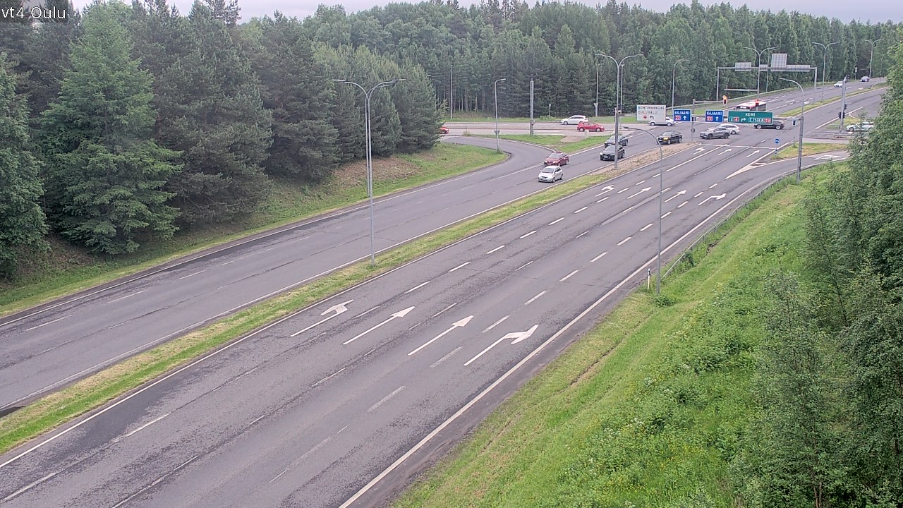 Kelikamerat Kuva Tie 4 Oulu, Oulu, Pohjois-Pohjanmaa