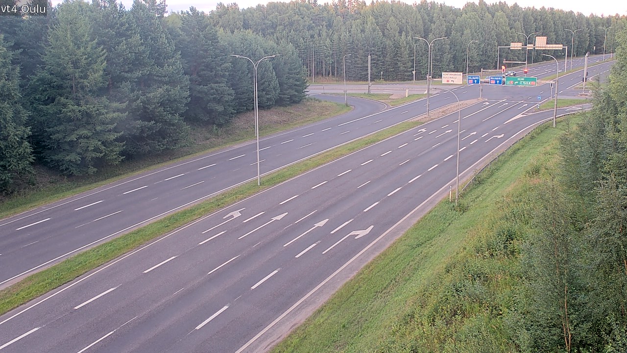 Kelikamerat Kuva Tie 4 Oulu, Oulu, Pohjois-Pohjanmaa