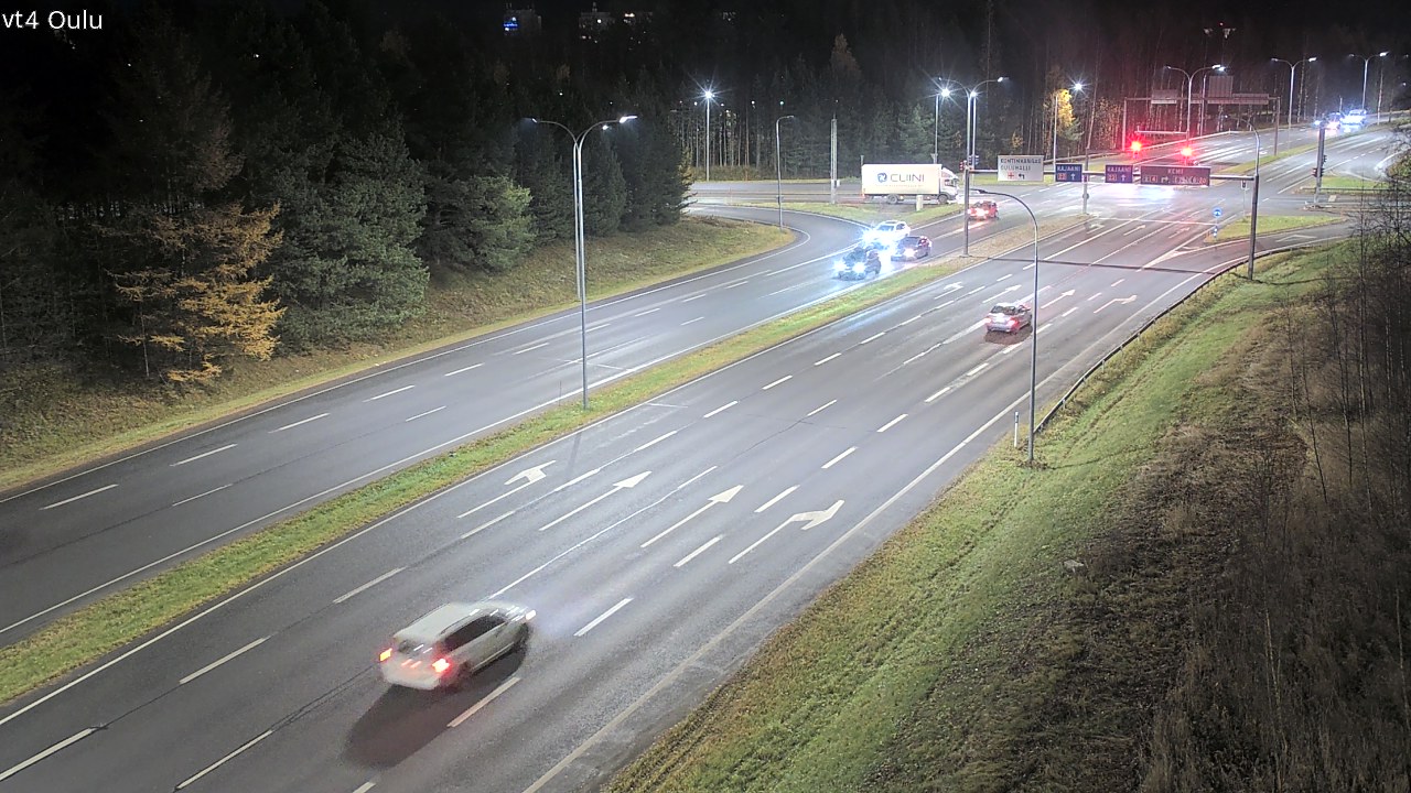 Kelikamerat Kuva Tie 4 Oulu, Oulu, Pohjois-Pohjanmaa