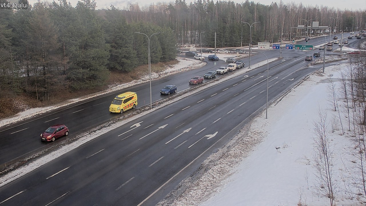 Kelikamerat Kuva Tie 4 Oulu, Oulu, Pohjois-Pohjanmaa