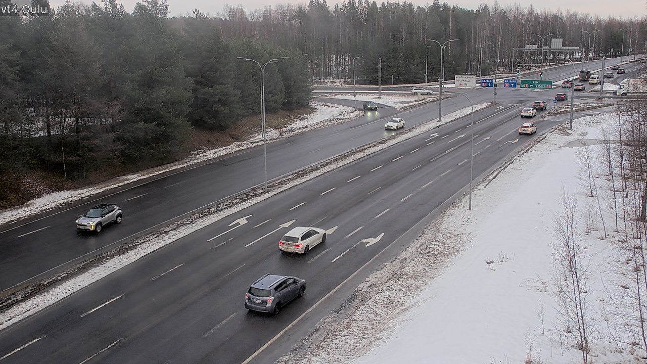 Kelikamerat Kuva Tie 4 Oulu, Oulu, Pohjois-Pohjanmaa
