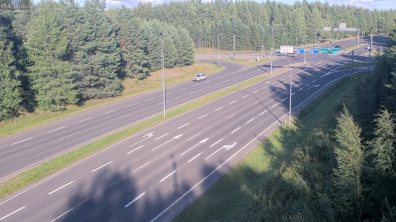 Kelikamerat Kuva Tie 4 Oulu, Oulu, Pohjois-Pohjanmaa