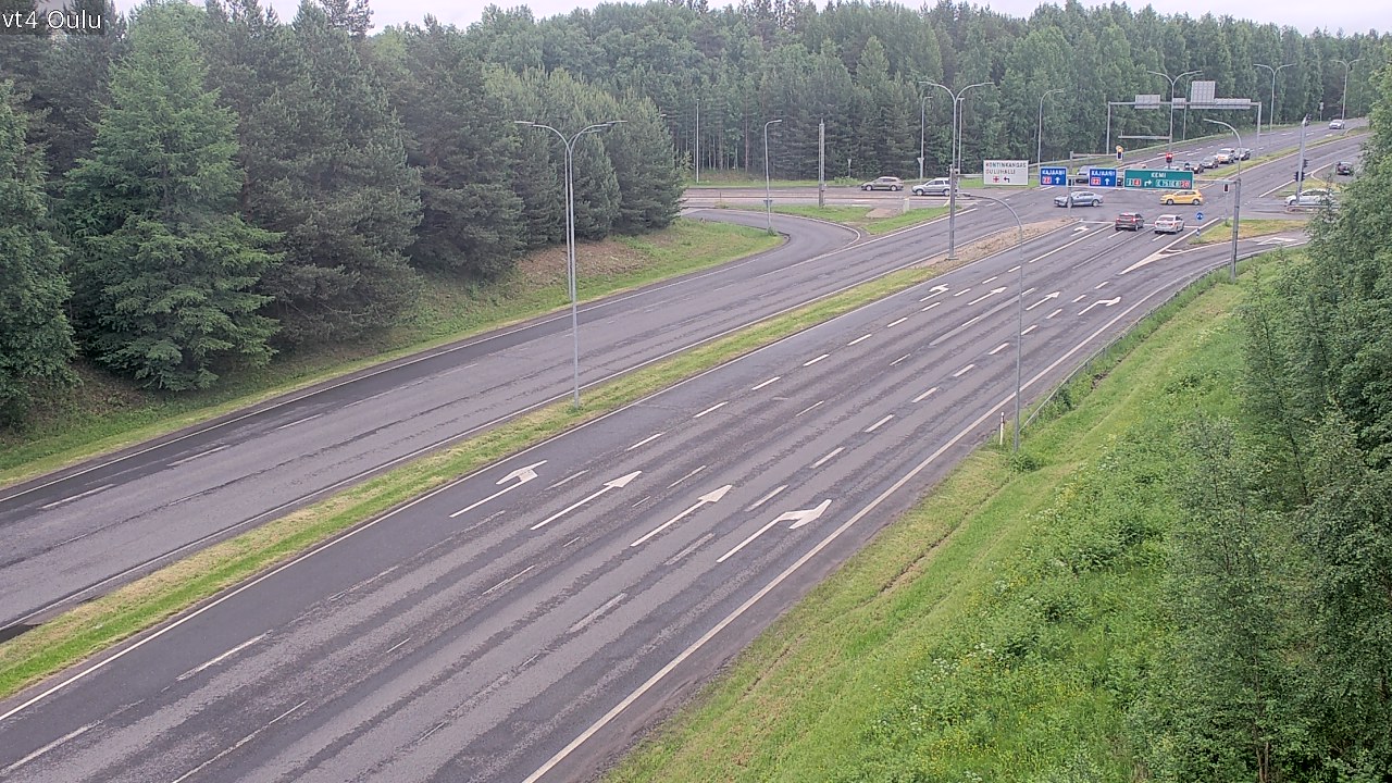Kelikamerat Kuva Tie 4 Oulu, Oulu, Pohjois-Pohjanmaa