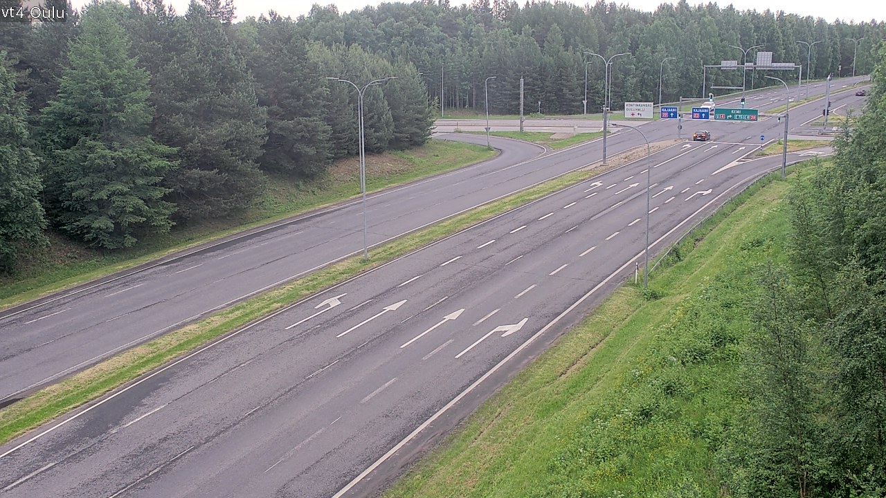 Kelikamerat Kuva Tie 4 Oulu, Oulu, Pohjois-Pohjanmaa