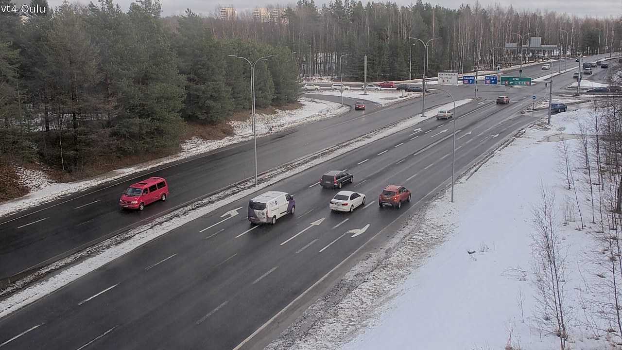 Kelikamerat Kuva Tie 4 Oulu, Oulu, Pohjois-Pohjanmaa