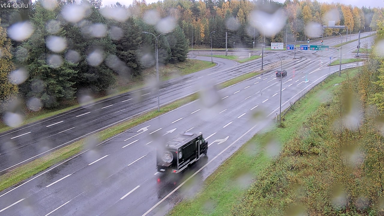 Weather Camera Image Road 4 Oulu, Oulu, Pohjois-Pohjanmaa