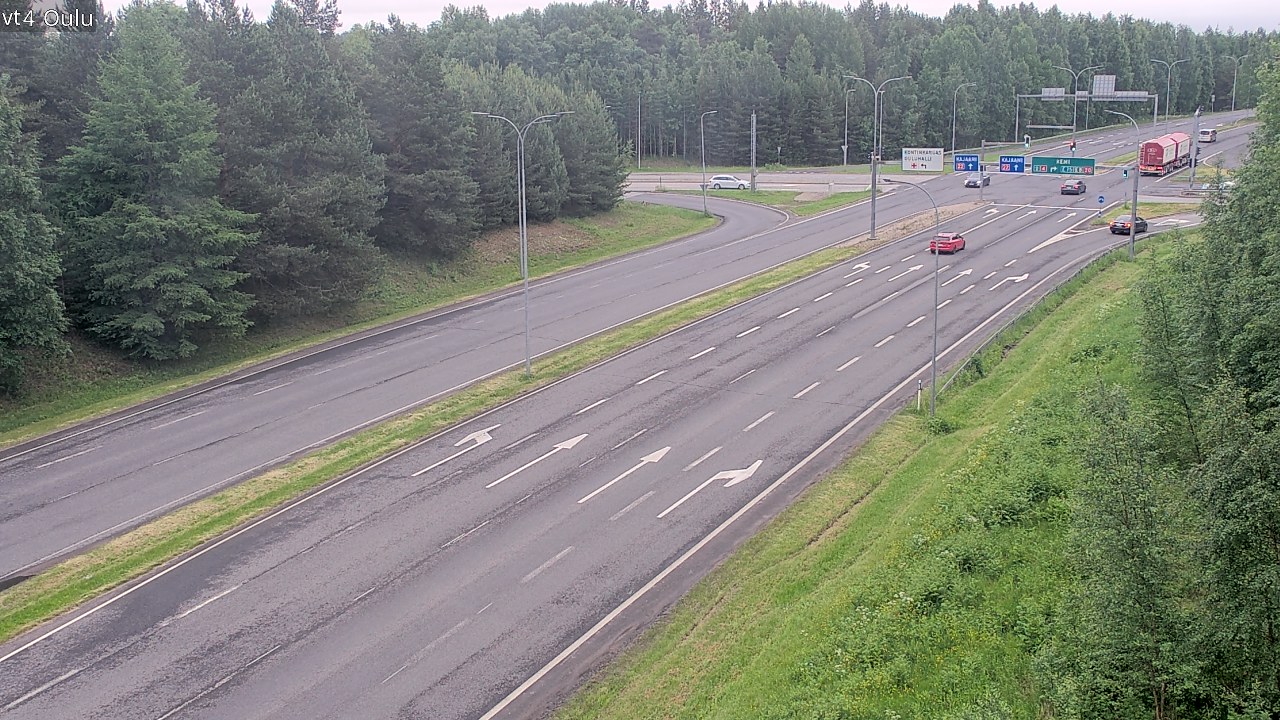 Kelikamerat Kuva Tie 4 Oulu, Oulu, Pohjois-Pohjanmaa