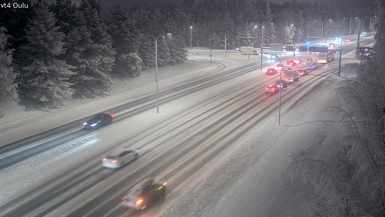 Kelikamerat Kuva Tie 4 Oulu, Oulu, Pohjois-Pohjanmaa