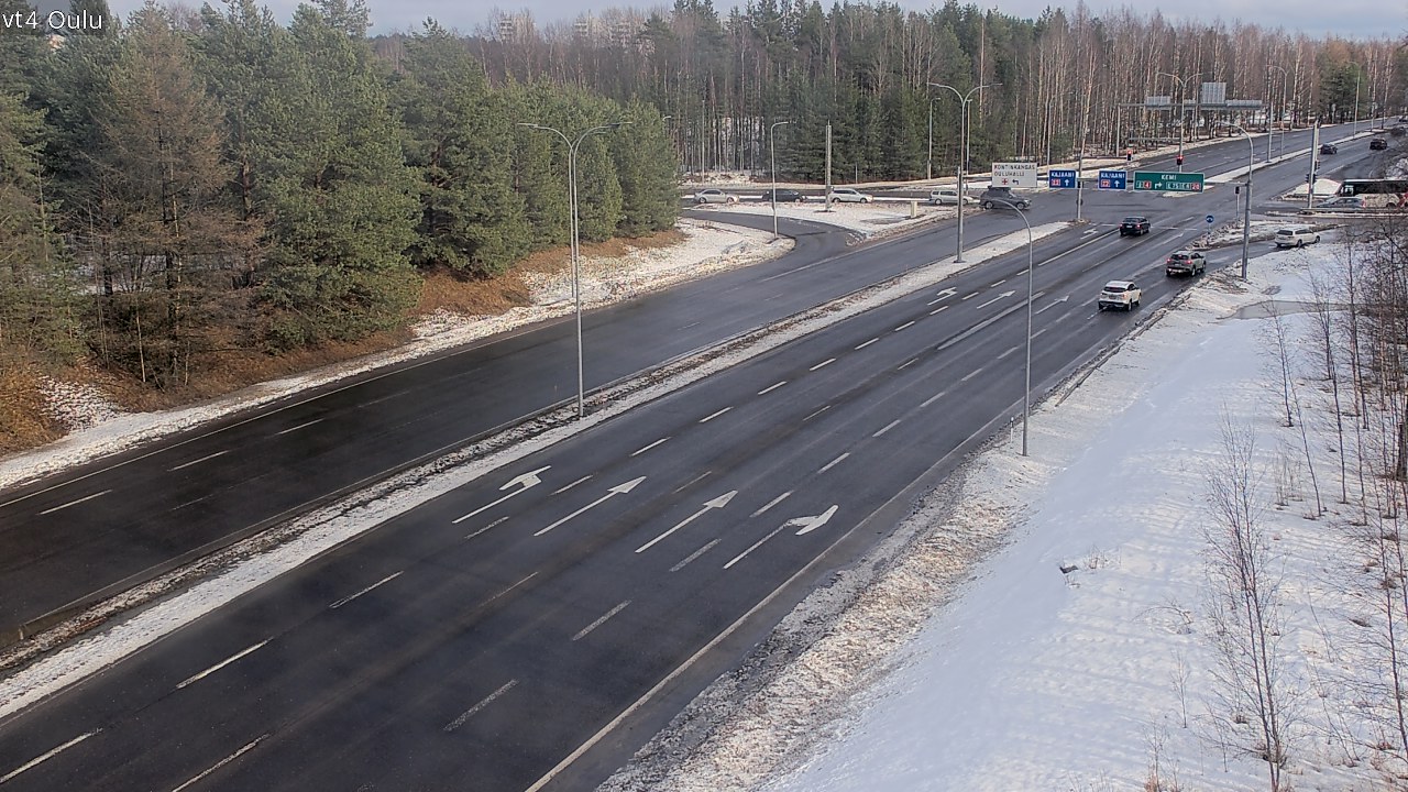 Kelikamerat Kuva Tie 4 Oulu, Oulu, Pohjois-Pohjanmaa
