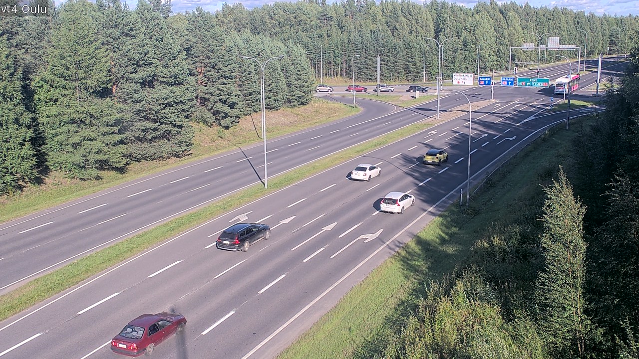 Kelikamerat Kuva Tie 4 Oulu, Oulu, Pohjois-Pohjanmaa