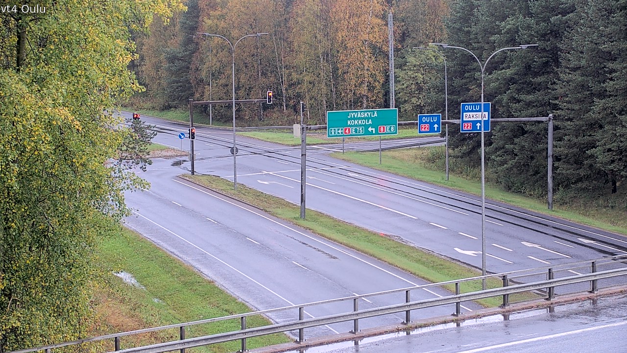 Weather Camera Image Road 4 Oulu, Oulu, Pohjois-Pohjanmaa