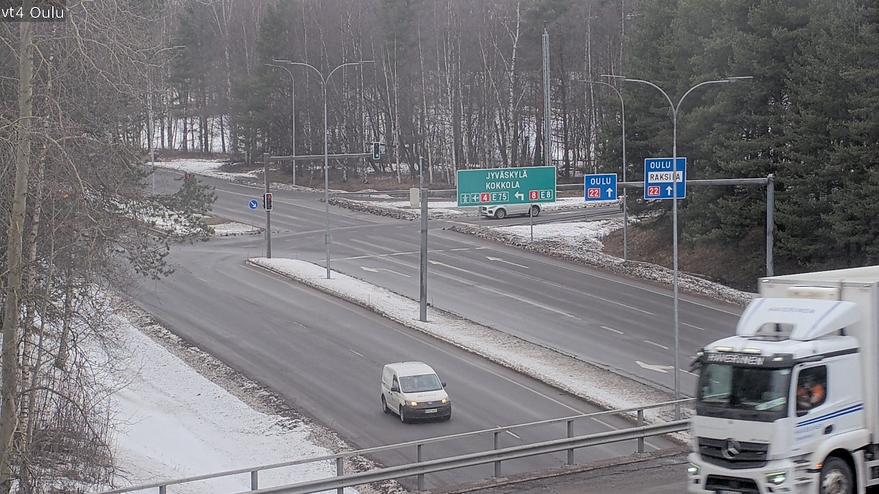 Kelikamerat Kuva Tie 4 Oulu, Oulu, Pohjois-Pohjanmaa