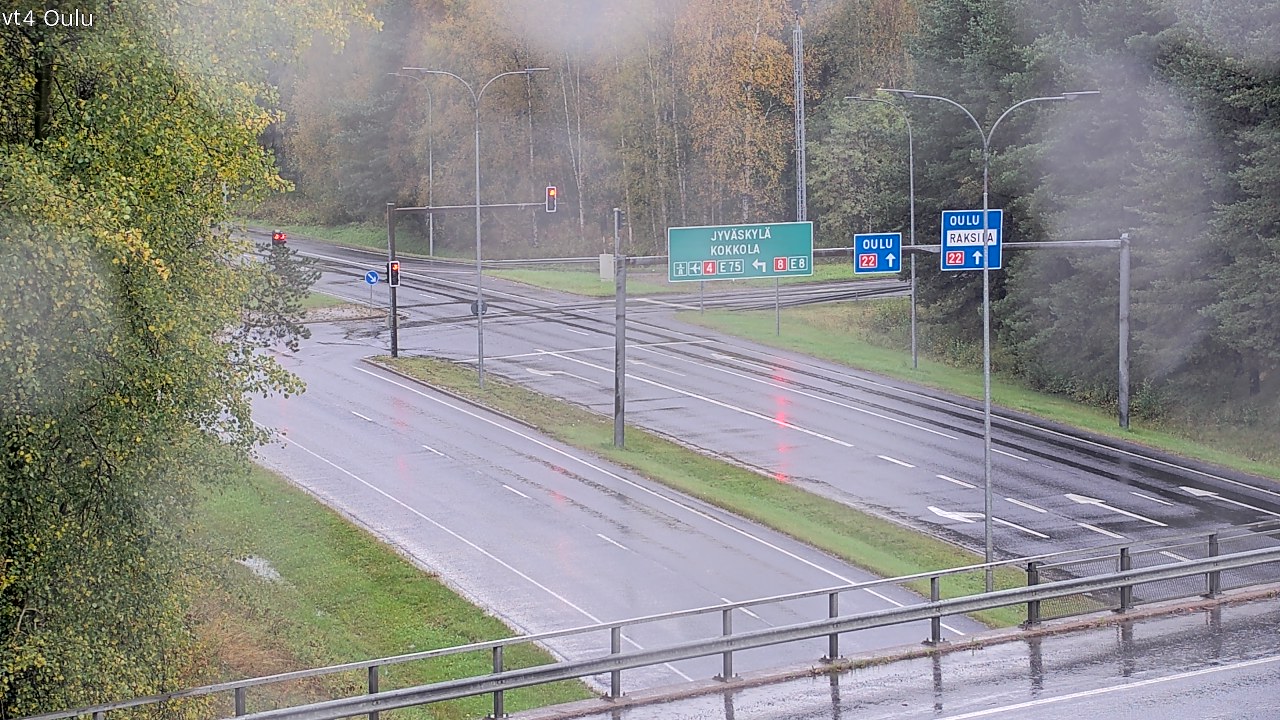 Weather Camera Image Road 4 Oulu, Oulu, Pohjois-Pohjanmaa