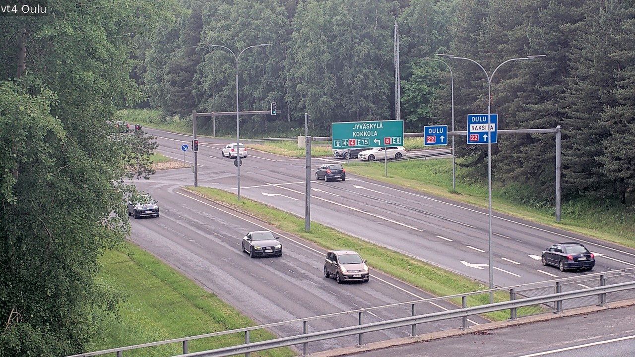 Kelikamerat Kuva Tie 4 Oulu, Oulu, Pohjois-Pohjanmaa