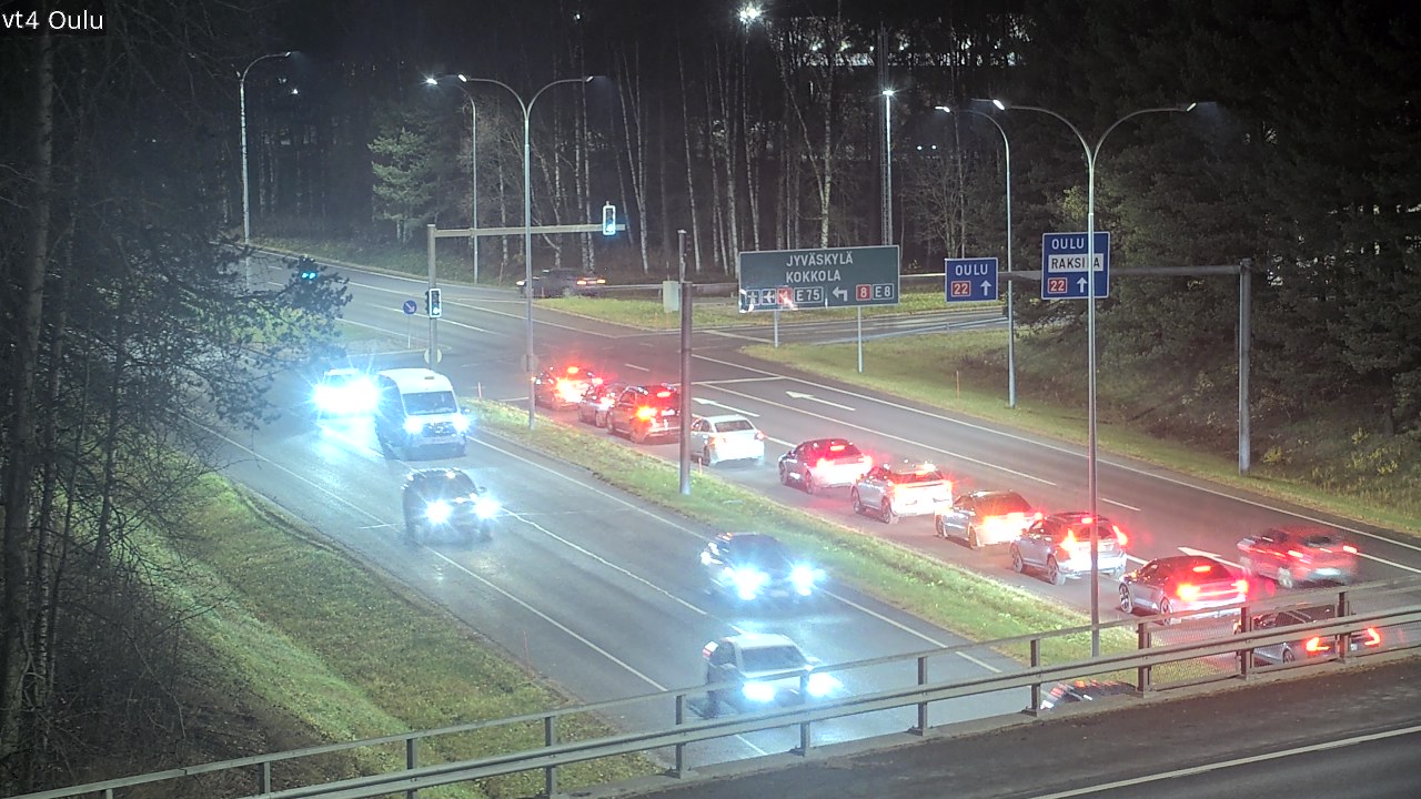 Kelikamerat Kuva Tie 4 Oulu, Oulu, Pohjois-Pohjanmaa