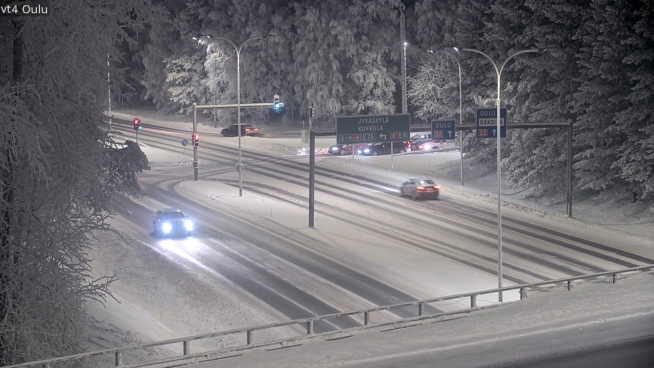 Kelikamerat Kuva Tie 4 Oulu, Oulu, Pohjois-Pohjanmaa