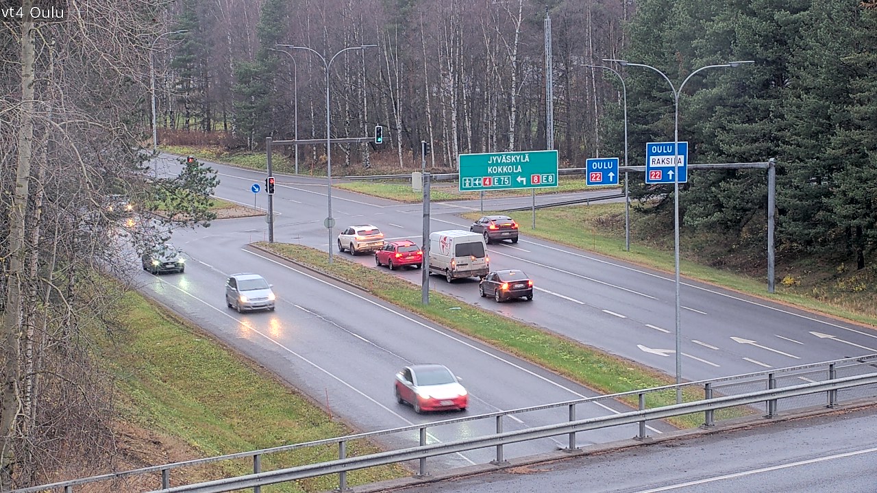 Kelikamerat Kuva Tie 4 Oulu, Oulu, Pohjois-Pohjanmaa