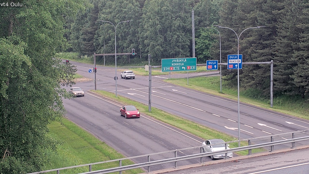 Kelikamerat Kuva Tie 4 Oulu, Oulu, Pohjois-Pohjanmaa