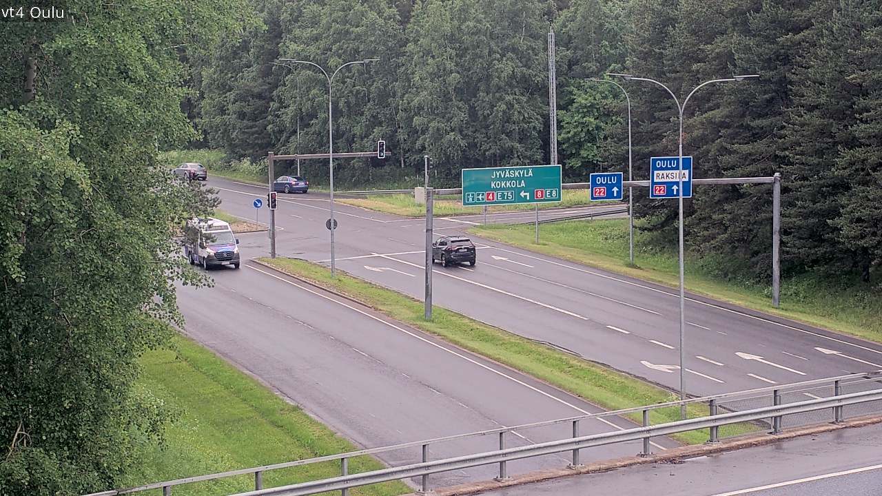 Weather Camera Image Road 4 Oulu, Oulu, Pohjois-Pohjanmaa