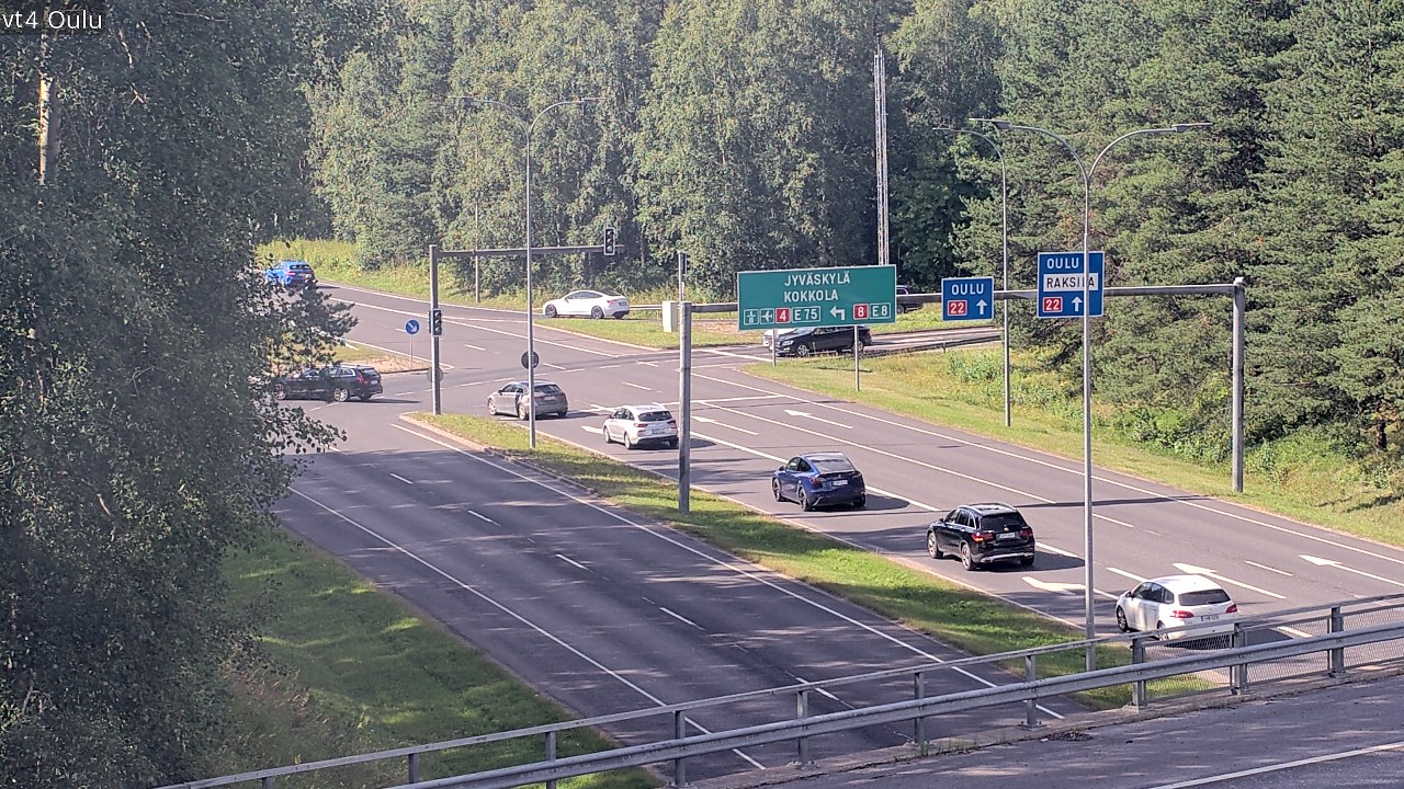 Kelikamerat Kuva Tie 4 Oulu, Oulu, Pohjois-Pohjanmaa