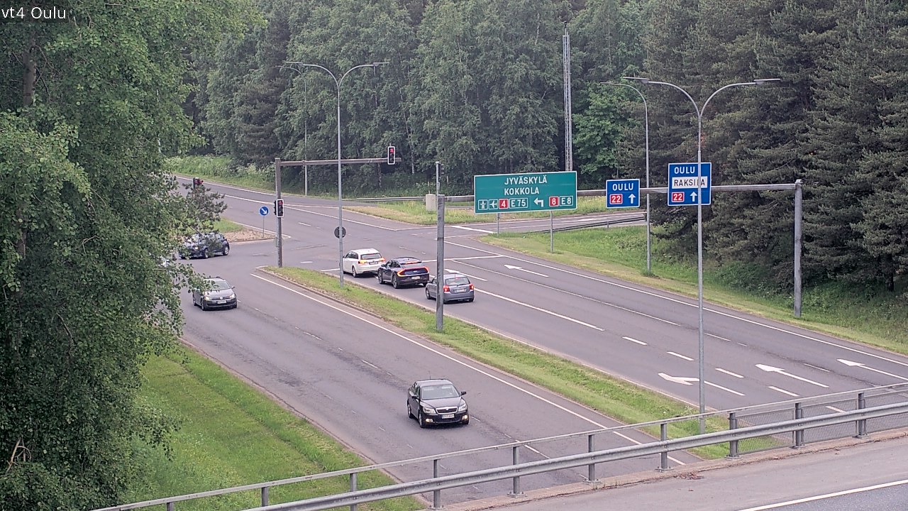 Kelikamerat Kuva Tie 4 Oulu, Oulu, Pohjois-Pohjanmaa