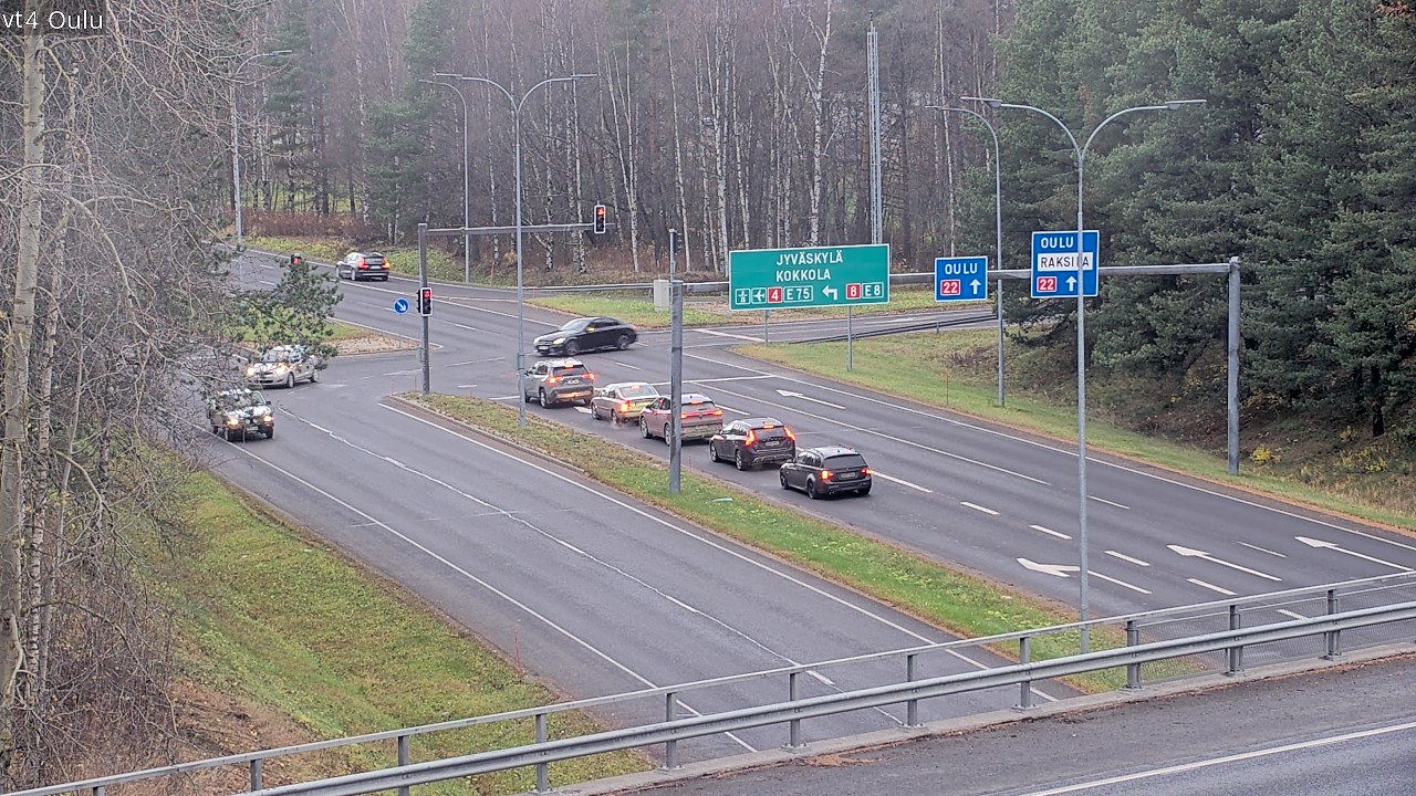 Kelikamerat Kuva Tie 4 Oulu, Oulu, Pohjois-Pohjanmaa