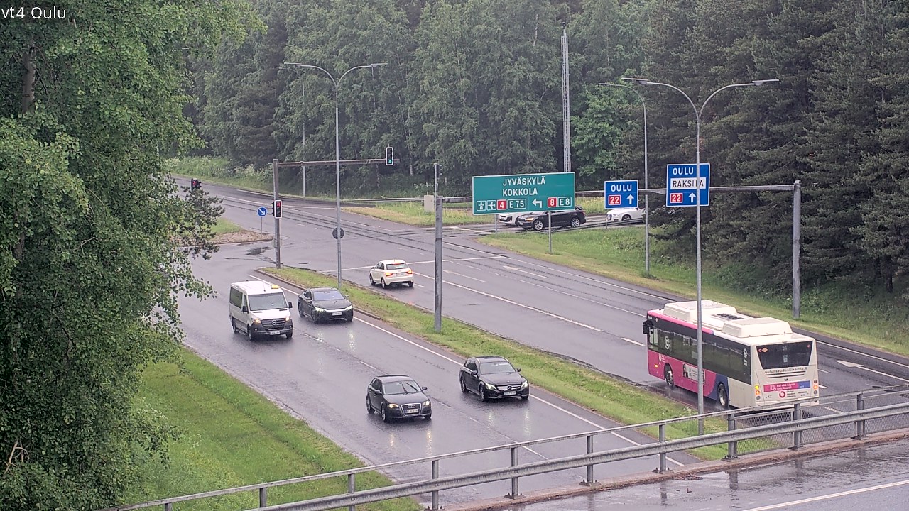 Kelikamerat Kuva Tie 4 Oulu, Oulu, Pohjois-Pohjanmaa