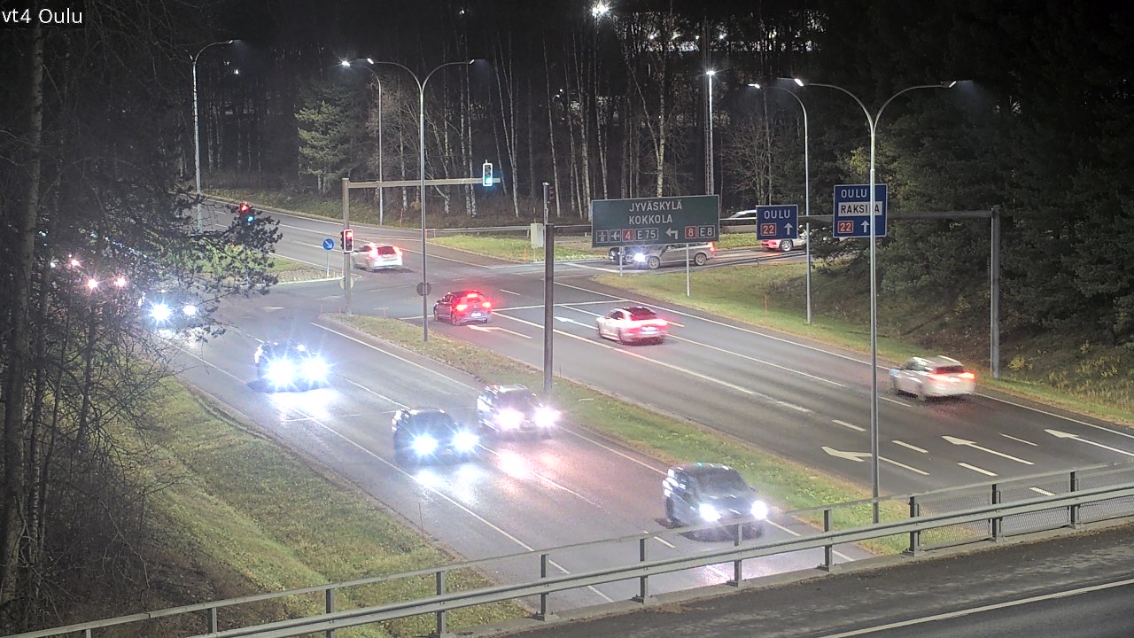 Kelikamerat Kuva Tie 4 Oulu, Oulu, Pohjois-Pohjanmaa