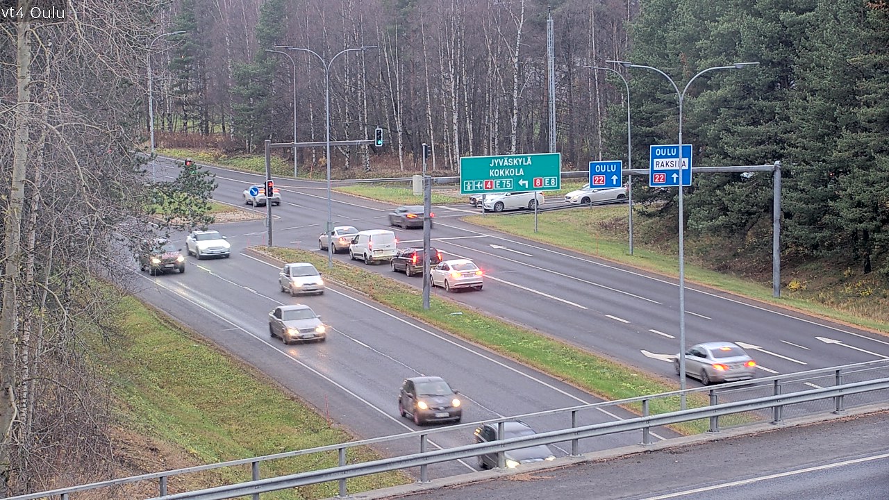 Kelikamerat Kuva Tie 4 Oulu, Oulu, Pohjois-Pohjanmaa