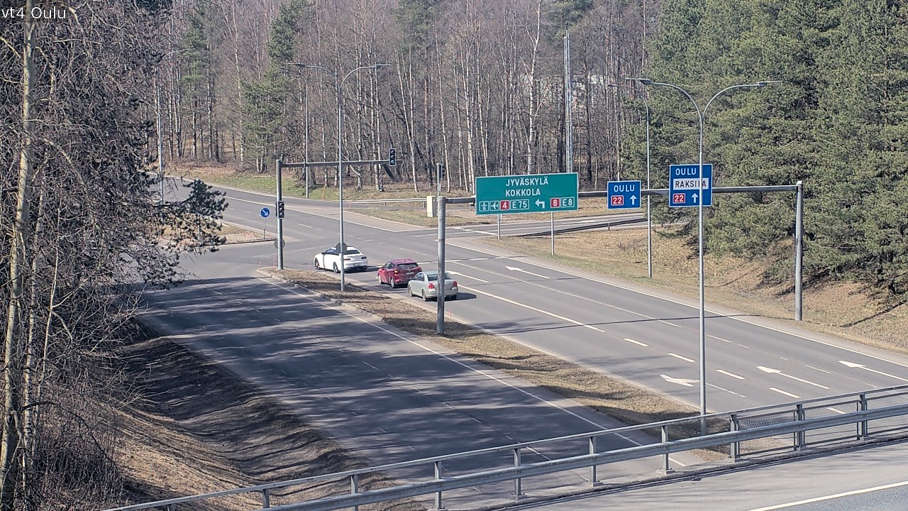 Weather Camera Image Road 4 Oulu, Oulu, Pohjois-Pohjanmaa