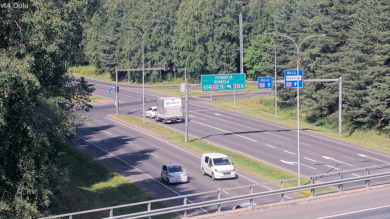 Kelikamerat Kuva Tie 4 Oulu, Oulu, Pohjois-Pohjanmaa