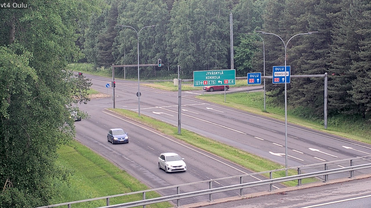 Kelikamerat Kuva Tie 4 Oulu, Oulu, Pohjois-Pohjanmaa
