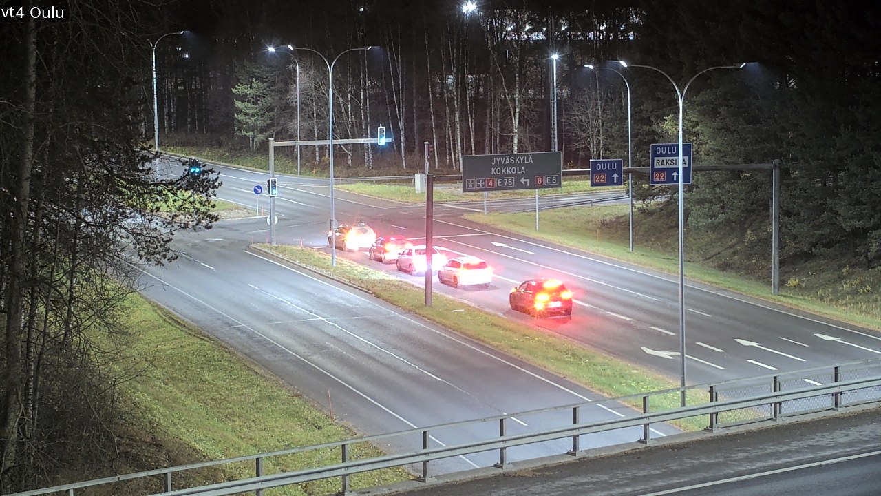 Kelikamerat Kuva Tie 4 Oulu, Oulu, Pohjois-Pohjanmaa