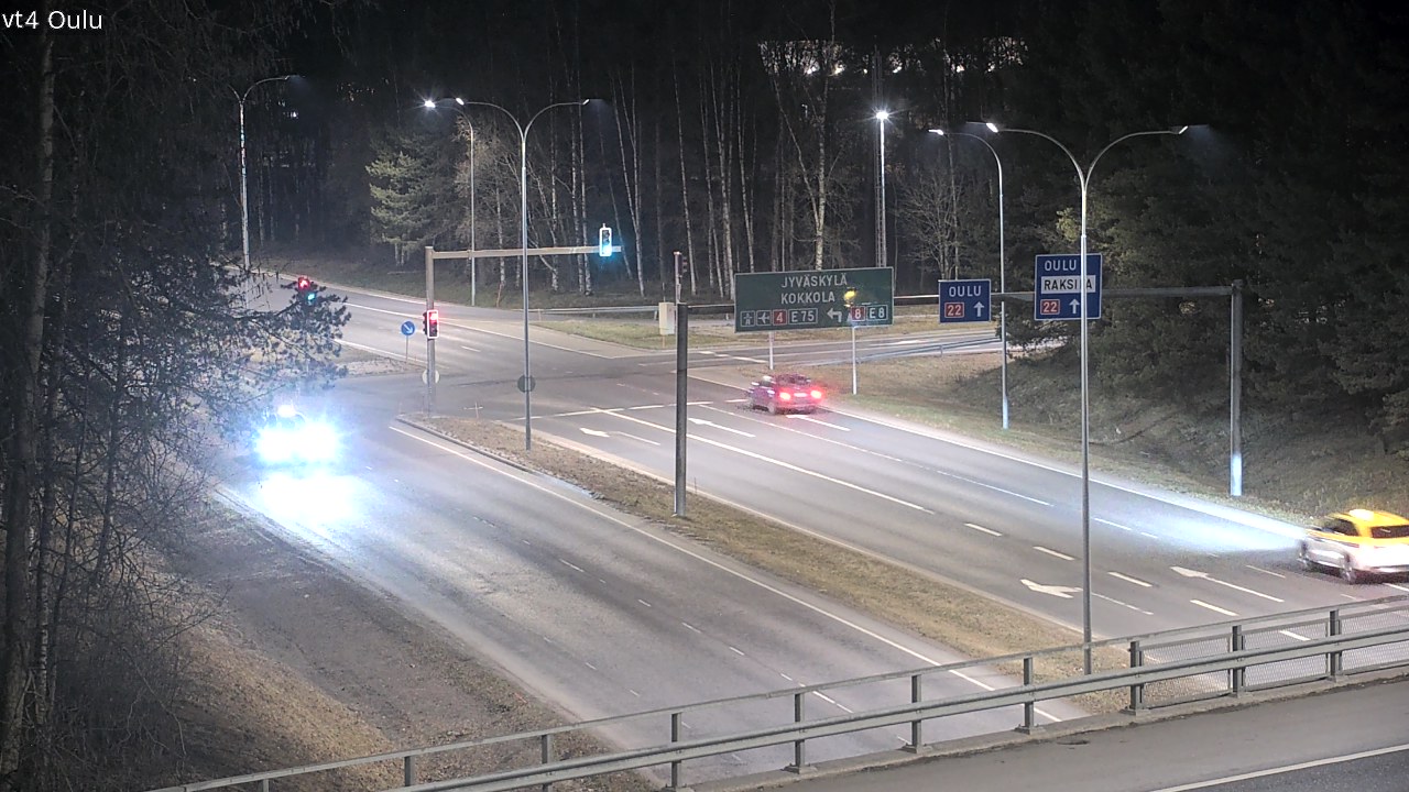 Weather Camera Image Road 4 Oulu, Oulu, Pohjois-Pohjanmaa